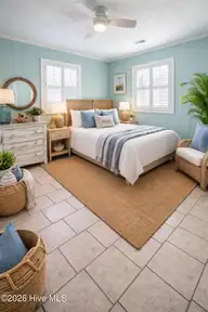 406 36th Street, Sunset Beach, NC 28468 — 3-bedroom home, Sunset Beach, NC, photo 18 of 48: Bedroom 2