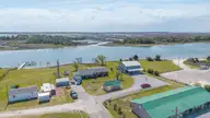 258 Shell Rock Landing Road, Hubert, NC 28539 — 3-bedroom waterfront home, Hubert, NC, photo 4 of 27: 252 shell rock _ Drone (6 of 12)
