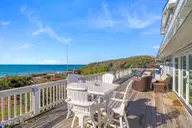 217 Salter Path Road, Pine Knoll Shores, NC 28512 — 4-bedroom waterfront home in Pine Knoll Association, Pine Knoll Shores, NC, photo 11 of 62: Oceanfront Deck