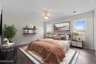 4708 Morning Glory Way, Rocky Mount, NC 27804 — 2-bedroom home in Westry Crossing, Rocky Mount, NC, photo 16 of 39: Primary Bedroom (Virtual)