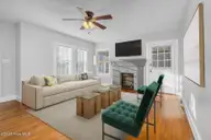 208 Clyde Avenue NW, Wilson, NC 27893 — 3-bedroom home in Cavalier Terrace, Wilson, NC, photo 4 of 29: Virtually Staged Living Room