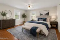 208 Craven Street, Tarboro, NC 27886 — 2-bedroom home, Tarboro, NC, photo 15 of 20: Virtually Staged Bedroom 2