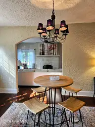 1431 Beal Street, Rocky Mount, NC 27804 — 3-bedroom home, Rocky Mount, NC, photo 9 of 23: Dining Room Open to Living Room