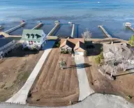 615 Willbrook Circle, Sneads Ferry, NC 28460 — 3-bedroom waterfront home in New River Plantation, Sneads Ferry, NC, photo 3 of 48: Aerial
