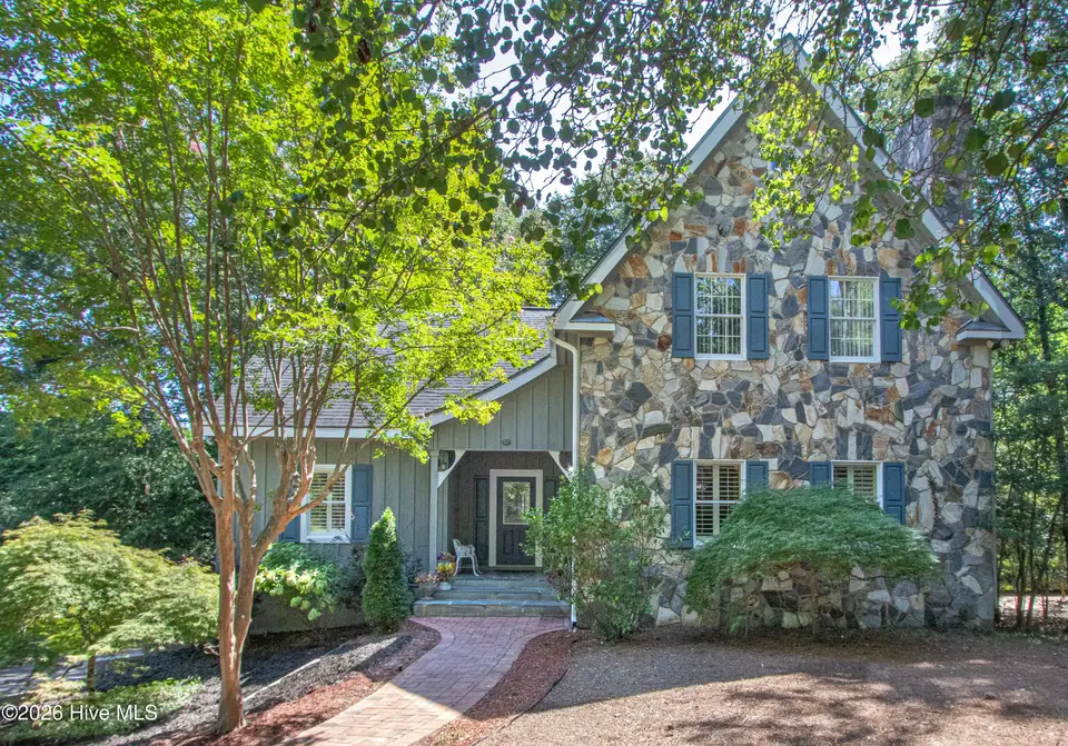 12 Village Lane, Pinehurst, NC 28374 — 4-bedroom home in Old Town, Pinehurst, NC, photo 1 of 47: FrontExterior1