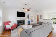 106 Wyndward Court, Emerald Isle, NC 28594 — 4-bedroom home in Wyndtree, Emerald Isle, NC, photo 6 of 63: Open living space