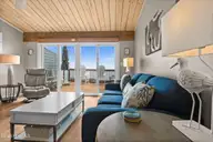535 Salter Path Road Unit 2, Pine Knoll Shores, NC 28512 — 2-bedroom waterfront condo in Beacon's Reach, Pine Knoll Shores, NC, photo 3 of 57: Living Area