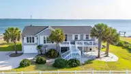 124 Headen Lane, Salter Path, NC 28512 — 3-bedroom waterfront home in Salter Path, Salter Path, NC, photo 1 of 24: 124 Headen Lane Fron
