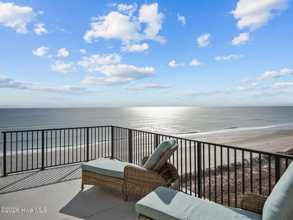 1505 Salter Path Road M, Indian Beach, NC 28512 — 4-bedroom waterfront condo in Summer Winds Condominiums, Indian Beach, NC, photo 1 of 68: Deck off Master