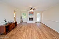 915 Sunset Boulevard, Newport, NC 28570 — 3-bedroom waterfront home in Sound View Park, Newport, NC, photo 6 of 55: Living Room