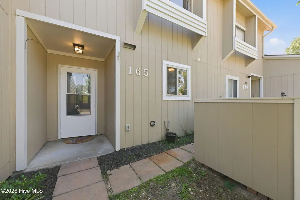 165 Quarterdeck, New Bern, NC 28562 — 2-bedroom waterfront townhome in River Bend, New Bern, NC, photo 1 of 49: Front Entry