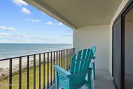 1505 Salter Path Road 304, Indian Beach, NC 28512 — 2-bedroom waterfront condo in Summer Winds Condominiums, Indian Beach, NC, photo 19 of 53: Covered Balcony