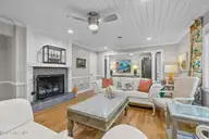 1600 Chip Shot Drive, Morehead City, NC 28557 — 3-bedroom home in Country Club East, Morehead City, NC, photo 10 of 57: living room