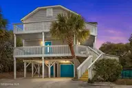 106 Azure Drive, Emerald Isle, NC 28594 — 4-bedroom home in Bluewater Bay, Emerald Isle, NC, photo 2 of 64: Front of Home