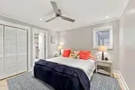 855 Salter Path Road 115, Indian Beach, NC 28512 — 2-bedroom waterfront condo in Colony By The Sea, Indian Beach, NC, photo 5 of 26: Master Bedroom