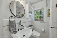 611 Clark Drive, Tarboro, NC 27886 — 3-bedroom home in Forest Acres, Tarboro, NC, photo 22 of 42: Primary Bathroom