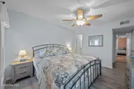 1840 New River Inlet Road 2308, North Topsail Beach, NC 28460 — 2-bedroom waterfront condo in Topsail Dunes, North Topsail Beach, NC, photo 24 of 44: Master Bedroom