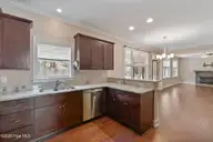 115 Christopher Allen Drive, Goldsboro, NC 27534 — 4-bedroom home in Glenda's Pointe, Goldsboro, NC, photo 12 of 47: Kitchen