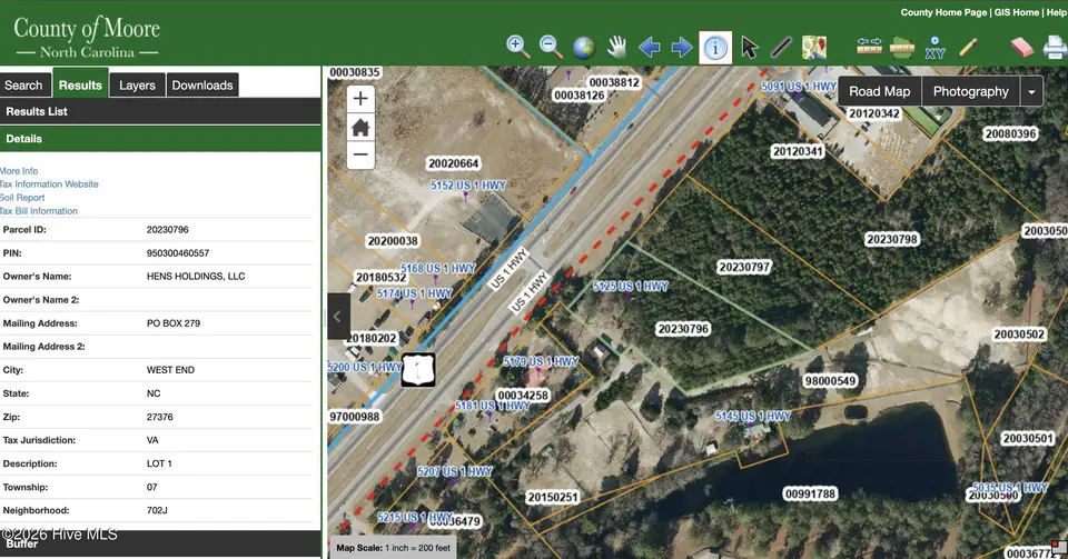 5125 Us 1 Highway, Vass, NC 28394 — lot, Vass, NC, photo 1 of 2: Screenshot 2026-03-14 at 9.52.22 PM