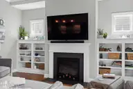 3841 White Birch Way, Southport, NC 28461 — 3-bedroom waterfront home in St James, Southport, NC, photo 19 of 73: Propane Gas Fireplace