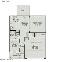 424 Barter Drive, Vass, NC 28394 — 4-bedroom home in The Exchange At Vass, Vass, NC, photo 19 of 20: First Floor