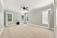 212 Shoreview Drive, New Bern, NC 28562 — 3-bedroom waterfront home in Stillwater Harbour, New Bern, NC, photo 22 of 49: Primary Suite