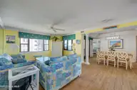 1505 Salter Path Road 435, Indian Beach, NC 28512 — 3-bedroom waterfront condo in Summer Winds Condominiums, Indian Beach, NC, photo 12 of 28: LR/Dining