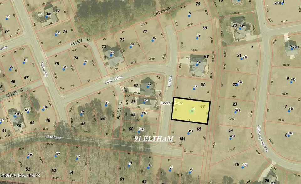 91 Eltham, Rocky Mount, NC 27804 — lot in Belmont Lake Preserve, Rocky Mount, NC, photo 1 of 10: 91 Eltham