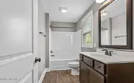 2350 Great Laurel Court, Greenville, NC 27834 — 3-bedroom home in Stone Haven at Landover, Greenville, NC, photo 17 of 24: upstairs bath guest