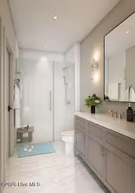 1480 Midpark Place 202, Wilmington, NC 28403 — 1-bedroom condo in Midpark, Wilmington, NC, photo 9 of 10: m_hanley primary bath