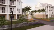 100 Bask Street B, Morehead City, NC 28557 — 4-bedroom waterfront townhome in Residences at Bask, Morehead City, NC, photo 1 of 3: Enterance Rendering