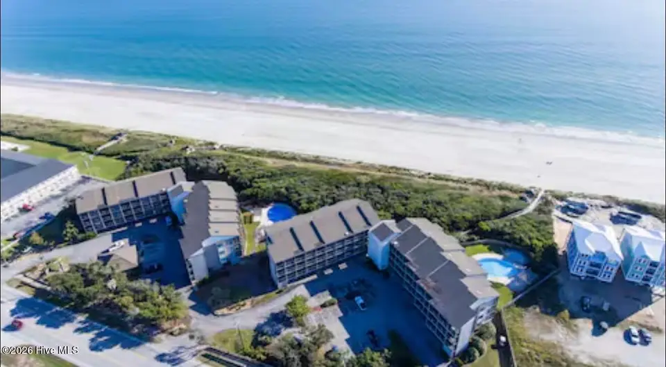 2511 W Fort Macon Road 208-B, Atlantic Beach, NC 28512 — 2-bedroom waterfront condo in IBRC, Atlantic Beach, NC, photo 1 of 41: Aerial view of IBRC