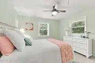 118 Periwinkle Drive, Emerald Isle, NC 28594 — 3-bedroom home in Shell Cove, Emerald Isle, NC, photo 18 of 39: 19 Bedroom 2