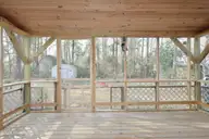 419 Kenwood Drive, Jacksonville, NC 28540 — 3-bedroom home in Kenwood Homes, Jacksonville, NC, photo 19 of 23: Screened porch