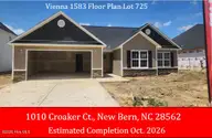 1010 Croaker Court, New Bern, NC 28562 — 3-bedroom home in Bluewater Rise, New Bern, NC, photo 1 of 13: MLS 8-9-26