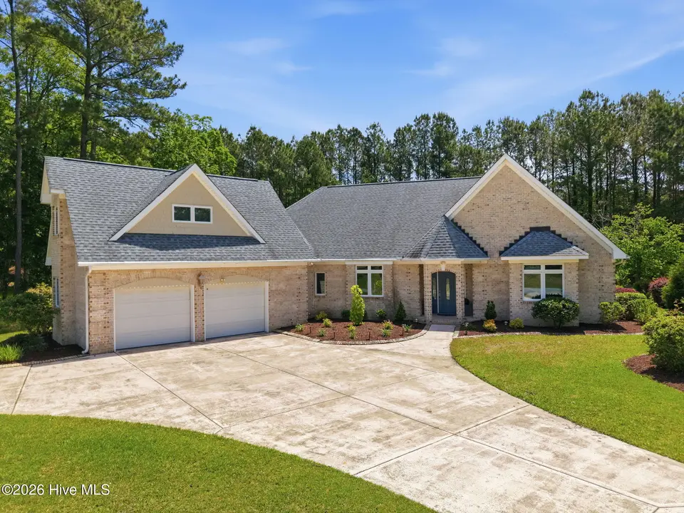 436 Cypress Landing Trail, Chocowinity, NC 27817 — 3-bedroom waterfront home in Cypress Landing, Chocowinity, NC, photo 1 of 46: 1-web-or-mls-DJI_20260512115814_0039_D