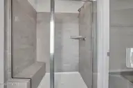 475 Galloping Foal Way SE, Bolivia, NC 28422 — 3-bedroom home in River Tide Farms, Bolivia, NC, photo 15 of 31: Primary Walk in Shower