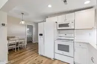1616 Bonito Lane, Carolina Beach, NC 28428 — 2-bedroom manufactured home in Wilmington Beach, Carolina Beach, NC, photo 12 of 32: Kitchen