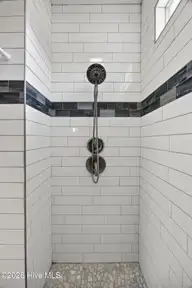 460 Summerhouse Drive, Holly Ridge, NC 28445 — 4-bedroom home in Summerhouse On Everett Bay, Holly Ridge, NC, photo 18 of 73: primary bathroom shower