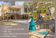 151 NW 8th Street, Oak Island, NC 28465 — 3-bedroom home in Tranquil Harbor, Oak Island, NC, photo 1 of 45: UpdatedCollage 151 NW 8th