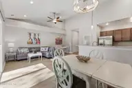 155 Lincoln Place Circle, Leland, NC 28451 — 3-bedroom townhome in Lincoln Place Townhomes, Leland, NC, photo 17 of 39: Dining and Living room