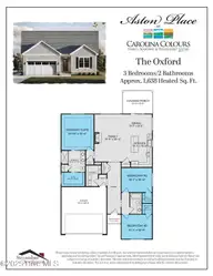 2012 Brighton Drive, New Bern, NC 28562 — 3-bedroom home in Carolina Colours, New Bern, NC, photo 4 of 16: The Oxford-page-001