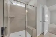 471 Galloping Foal Way SE, Bolivia, NC 28422 — 3-bedroom home in River Tide Farms, Bolivia, NC, photo 13 of 22: Primary Shower