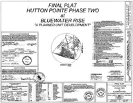 1003 Mahi Manor, New Bern, NC 28562 — 5-bedroom home in Bluewater Rise, New Bern, NC, photo 4 of 12: Hutton Pointe Plat Map Page 1