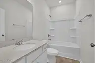 483 Galloping Foal Way SE, Bolivia, NC 28422 — 3-bedroom home in River Tide Farms, Bolivia, NC, photo 18 of 25: Bathroom #2