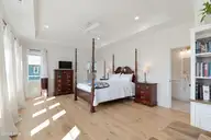 855 Cannonsgate Drive, Newport, NC 28570 — 4-bedroom waterfront home in Cannonsgate, Newport, NC, photo 24 of 55: Primary suite