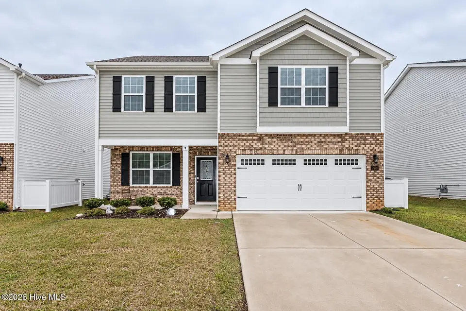 1226 Middlecrest Drive, Rocky Mount, NC 27804 — 3-bedroom home in Saddlebrook, Rocky Mount, NC, photo 1 of 39: 1-Main Front View