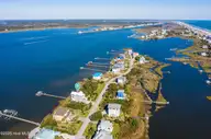 19 Osprey Drive, North Topsail Beach, NC 28460 — 4-bedroom waterfront home in Crystal Shores, North Topsail Beach, NC, photo 4 of 59: DJI_0199p