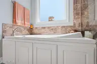 4441 Saddle Run Road N, Wilson, NC 27896 — 5-bedroom home in Charleston Place, Wilson, NC, photo 19 of 55: Master Bath Soaking Tub