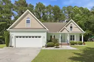 302 Coldwater Drive, Swansboro, NC 28584 — 3-bedroom home in Coldwater Creek, Swansboro, NC, photo 2 of 46: front of home